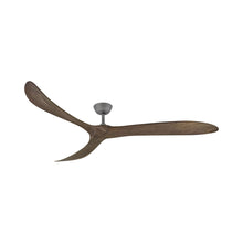 Load image into Gallery viewer, Swell Ceiling Fan in Graphite/Driftwood (80-Inch).