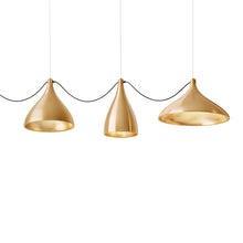 Load image into Gallery viewer, Swell LED String Mixed Pendant Light in Detail.