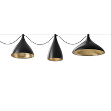 Load image into Gallery viewer, Swell LED String Mixed Pendant Light.