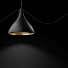 Load image into Gallery viewer, Swell LED String Mixed Pendant Light in Detail.