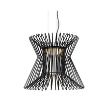 Load image into Gallery viewer, Syrma LED Pendant Light in Black.