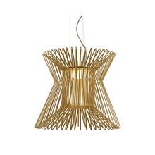 Load image into Gallery viewer, Syrma LED Pendant Light in Satin Gold.