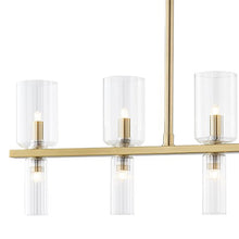 Load image into Gallery viewer, Tabitha Linear Suspension Light in Detail.