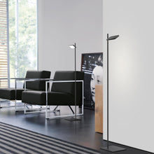 Load image into Gallery viewer, Talia LED Floor Lamp in living room.