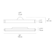 Load image into Gallery viewer, Talo LED Wall Light - line drawing.