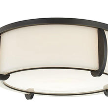 Load image into Gallery viewer, Talon Flush Mount Ceiling Light in Detail.