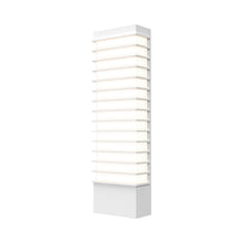 Load image into Gallery viewer, Tawa™ Outdoor LED Wall Light in Textured White/21".