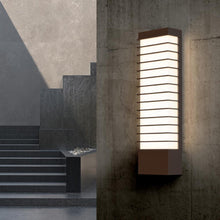 Load image into Gallery viewer, Tawa™ Outdoor LED Wall Light in outdoor.