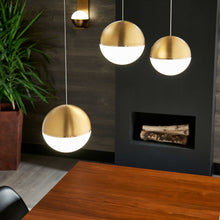 Load image into Gallery viewer, Akova Low Voltage LED Pendant Light in living room.