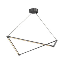Load image into Gallery viewer, Balto LED Linear Suspension Light in Gunmetal.