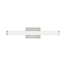 Load image into Gallery viewer, Basis LED Bath Vanity Light in Satin Nickel (24.2-Inch).