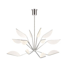 Load image into Gallery viewer, Belterra LED Chandelier in Polished Nickel (Large).