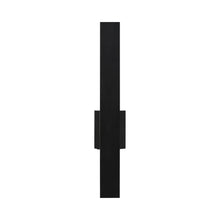 Load image into Gallery viewer, Blade Outdoor LED Wall Light in Black (Large).