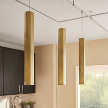 Load image into Gallery viewer, Blok Large Low Voltage Pendant Light in kitchen.