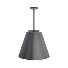 Load image into Gallery viewer, Bowman 12/18 Outdoor LED Pendant Light in Large/Charcoal.
