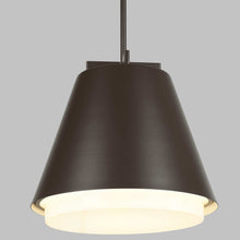 Load image into Gallery viewer, Bowman 12/18 Outdoor LED Pendant Light in Detail.