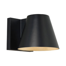 Load image into Gallery viewer, Bowman Outdoor LED Wall Light in Large/Black.