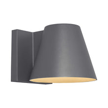 Load image into Gallery viewer, Bowman Outdoor LED Wall Light in Large/Charcoal.