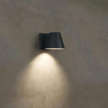 Load image into Gallery viewer, Bowman Outdoor LED Wall Light in Detail.