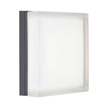 Load image into Gallery viewer, Boxie Outdoor LED Ceiling / Wall Light in Detail.