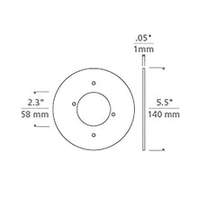 Load image into Gallery viewer, Canopy Goof Ring - line drawing.