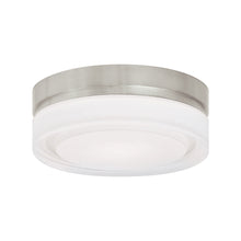 Load image into Gallery viewer, Cirque LED Flush Mount Ceiling Light in Satin Nickel (Small).