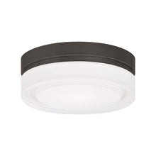 Load image into Gallery viewer, Cirque LED Flush Mount Ceiling Light in Antique Bronze (Small).