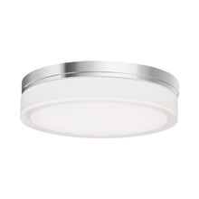 Load image into Gallery viewer, Cirque LED Flush Mount Ceiling Light in Chrome (Large).