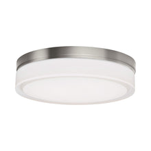 Load image into Gallery viewer, Cirque LED Flush Mount Ceiling Light in Satin Nickel (Large).