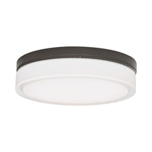 Load image into Gallery viewer, Cirque LED Flush Mount Ceiling Light in Antique Bronze (Large).