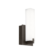 Load image into Gallery viewer, Cosmo Outdoor LED Wall Light in Small/Bronze.