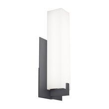 Load image into Gallery viewer, Cosmo Outdoor LED Wall Light in Large/Charcoal.