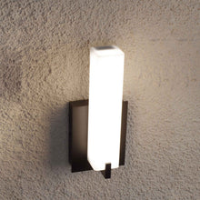 Load image into Gallery viewer, Cosmo Outdoor LED Wall Light in Detail.