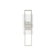 Load image into Gallery viewer, Duelle LED Wall Light in Polished Nickel
(Medium).