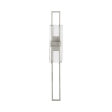 Load image into Gallery viewer, Duelle LED Wall Light in Polished Nickel
(Large).