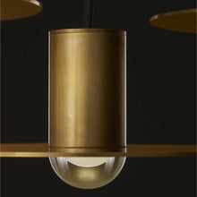 Load image into Gallery viewer, Eaves LED Chandelier in Detail.