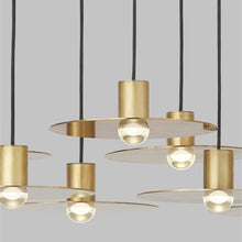 Load image into Gallery viewer, Eaves LED Chandelier in Detail.