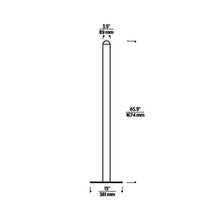 Load image into Gallery viewer, Ebell LED Floor Lamp - line drawing.