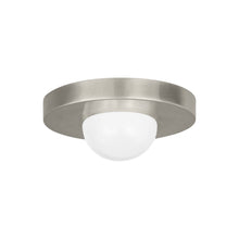 Load image into Gallery viewer, Ebell LED Flush Mount Ceiling Light in Antique Nickel (Mini).