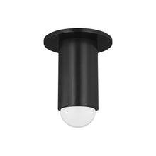Load image into Gallery viewer, Ebell LED Semi Flush Mount Ceiling Light in Dark Bronze (Small).