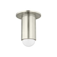 Load image into Gallery viewer, Ebell LED Semi Flush Mount Ceiling Light in Antique Nickel (Small).