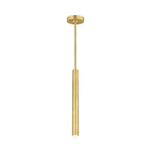 Load image into Gallery viewer, Ebell LED Pendant Light in Natural Brass (Small).