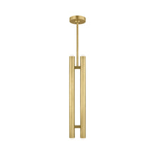Load image into Gallery viewer, Ebell LED Pendant Light in Natural Brass (Large).