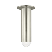 Load image into Gallery viewer, Ebell LED Semi Flush Mount Ceiling Light in Antique Nickel (Medium).