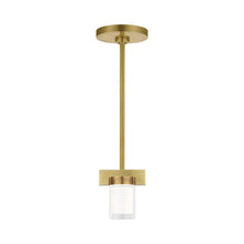 Load image into Gallery viewer, Esfera LED Pendant Light in Natural Brass.