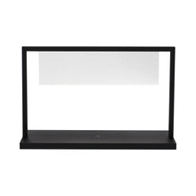 Load image into Gallery viewer, Everett LED Table Lamp in Nightshade Black.