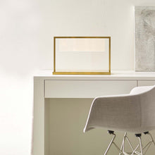 Load image into Gallery viewer, Everett LED Table Lamp in office.