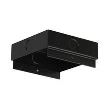 Load image into Gallery viewer, Exo Ceiling Junction Box in Matte Black.