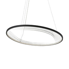 Load image into Gallery viewer, Interalce LED Chandelier in Black (Large).
