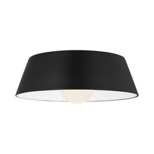 Load image into Gallery viewer, Joni LED Flush Mount Ceiling Light in Matte Black.